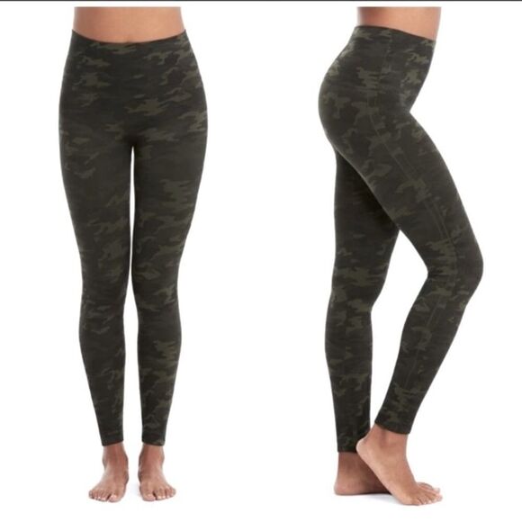 SPANX Seamless Camo High Waist Leggings S - Picture 1 of 6